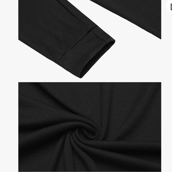 Black Shawl Collar Open Front Asymmetrical Cardigan Duster Pockets 44 M L NWT - Picture 9 of 10